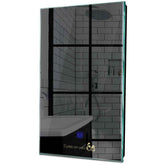 Specchio LED Verticale | Pulsante touch | Luce bianca calda - Reyze Serie Motivated Modello 8